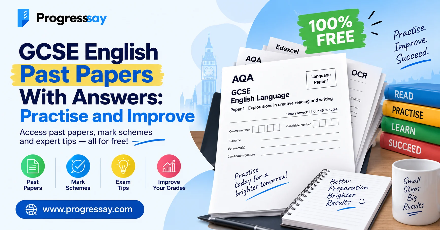 GCSE English past papers with answers