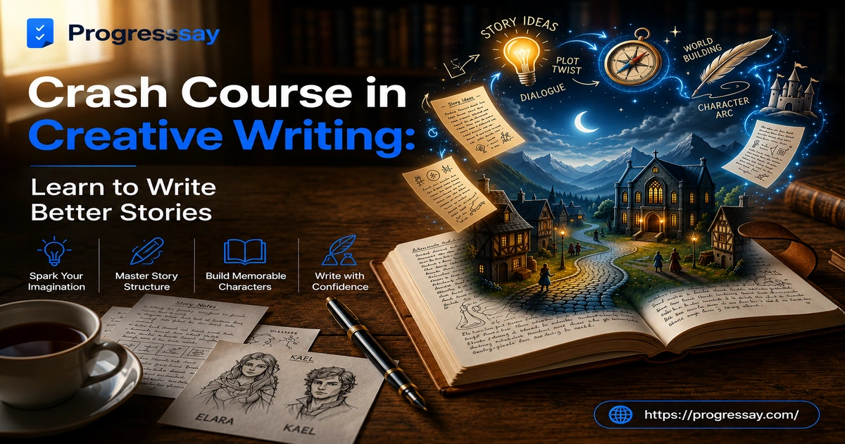 Crash Course in Creative Writing online course