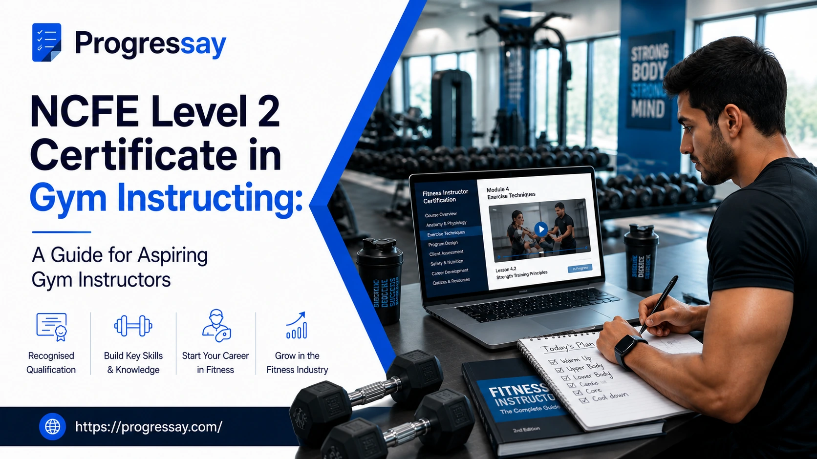 NCFE Level 2 Certificate in Gym Instructing course